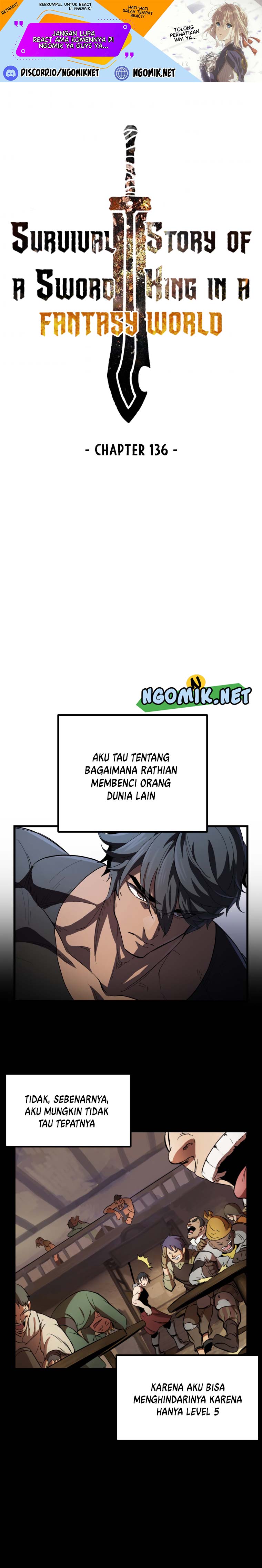 Otherworldly Sword King’s Survival Records chapter 136